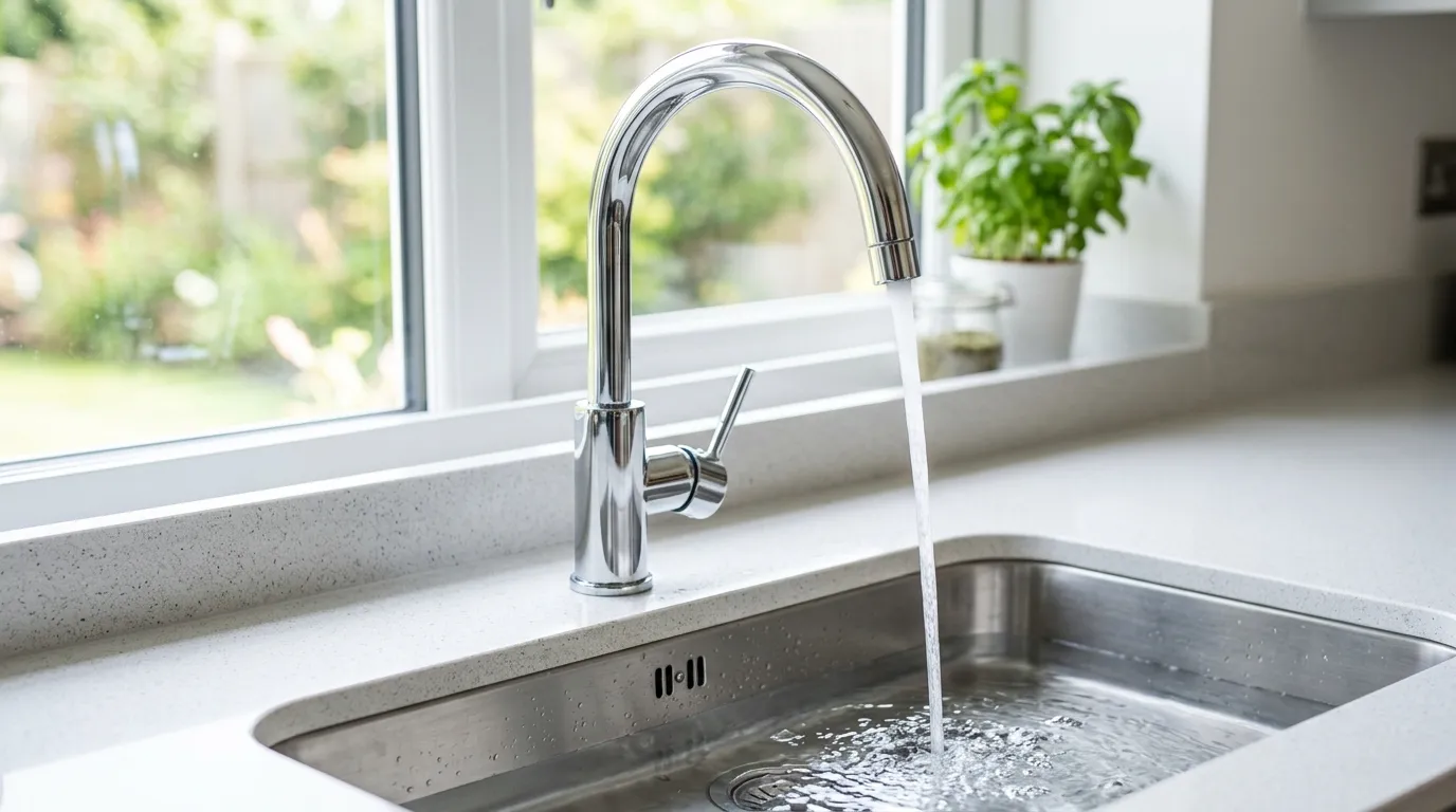 Local Plumbing Master Pros same day plumber fixing a faucet in Cedar Hill, TN